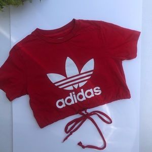 Reworked Adidas crop